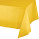 Creative Converting Plastic Tafelkleed Geel 137CM x 274CM Creative Converting Plastic Tafelkleed Geel 137CM x 274CM