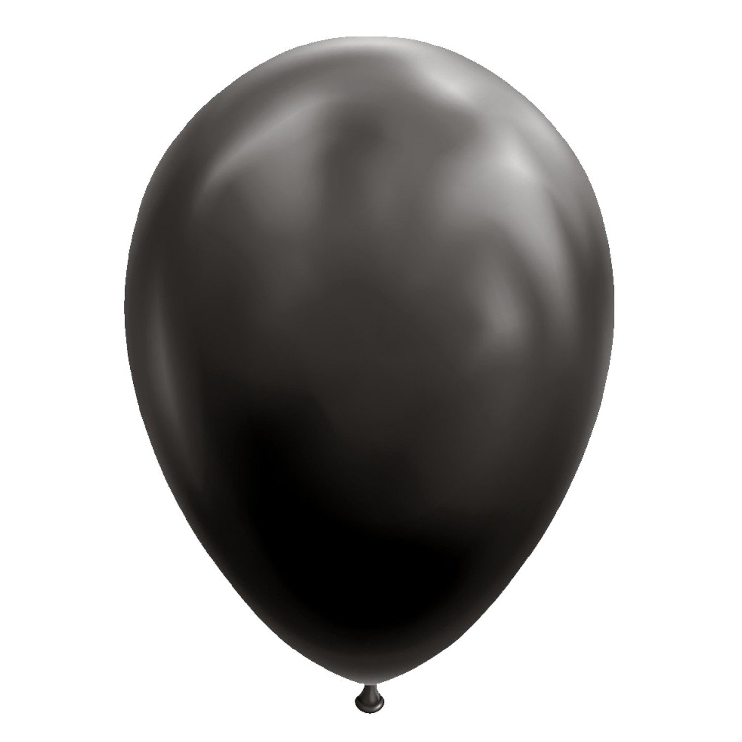 Scheermes gips Panda Ballonnen Zwart 30CM (100ST) • Helium Geschikt - Partylove.nl
