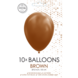 We Fiesta Party Ballonnen Bruin 30CM (10ST) We Fiesta Party Ballonnen Bruin 30CM (10ST)