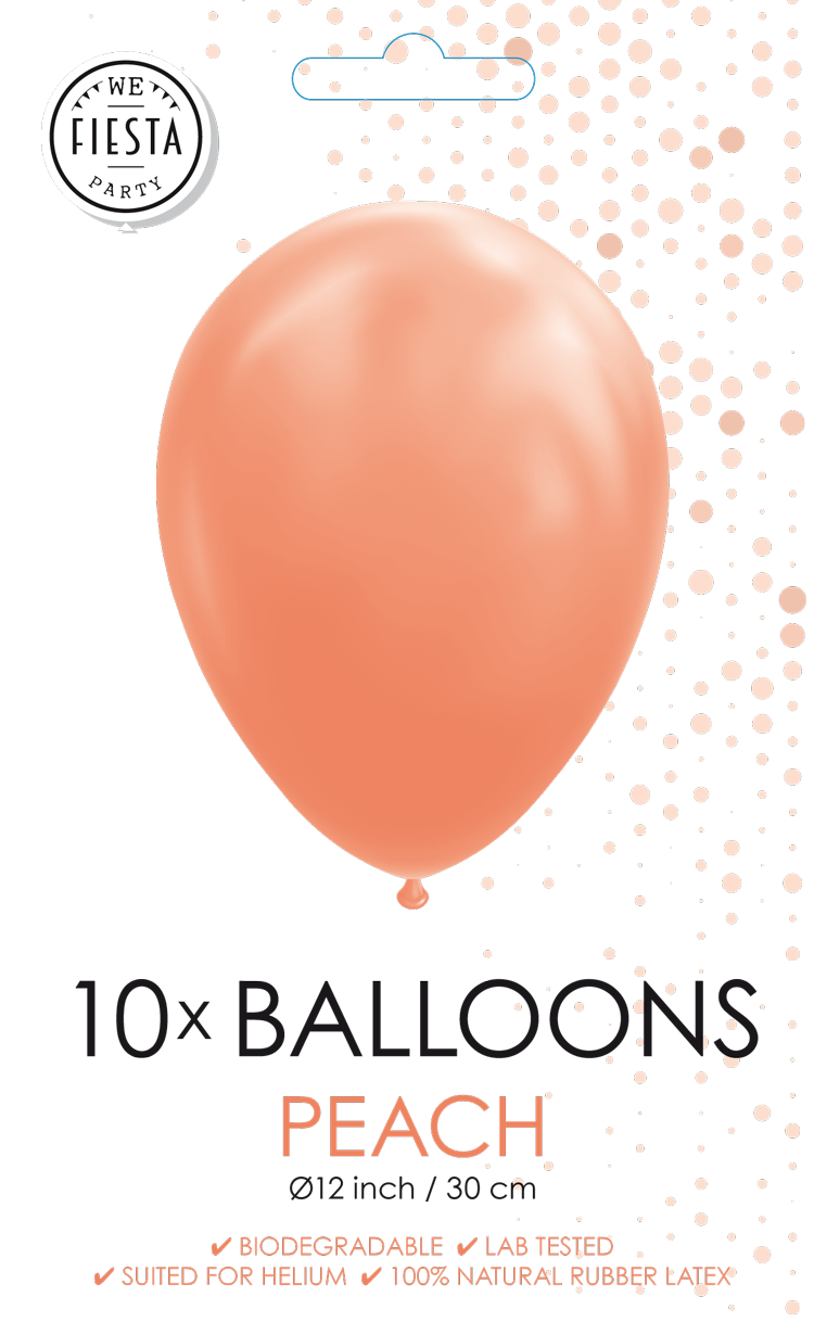 Ballonnen Peach 30CM (10ST)