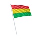 Partyxplosion Polyester Vlag Rood | Geel | Groen 90cm x 150cm Partyxplosion Polyester Vlag Rood | Geel | Groen 90cm x 150cm