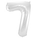 Party Factory NL XL Folieballon Cijfer 7 Zilver (92CM) Party Factory NL XL Folieballon Cijfer 7 Zilver (92CM)