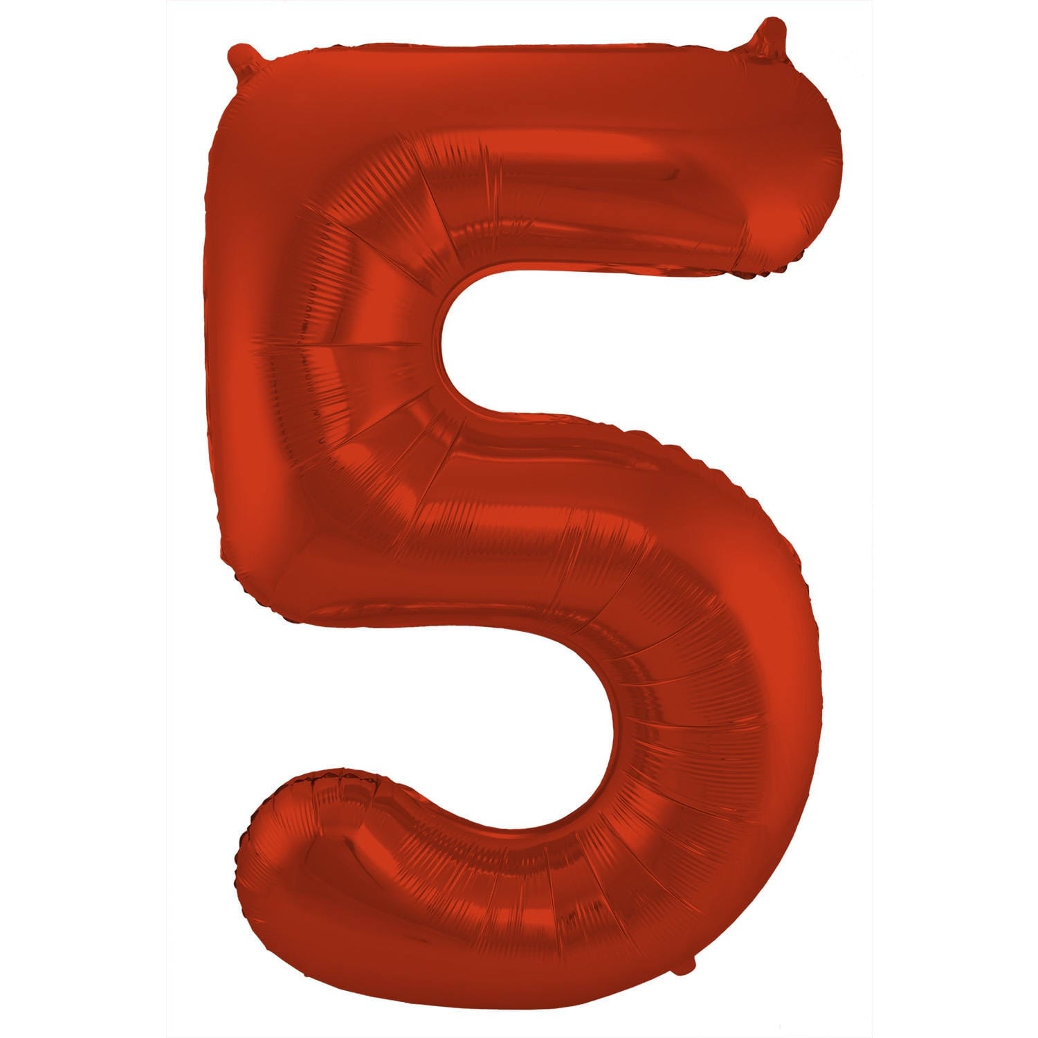XL Folieballon Cijfer 5 Rood (86CM)