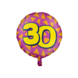 Paperdreams Folieballon 30 Jaar Happy Colors 46CM Paperdreams Folieballon 30 Jaar Happy Colors 46CM