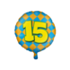 Paperdreams Folieballon 15 Jaar Happy Colors 46CM Paperdreams Folieballon 15 Jaar Happy Colors 46CM