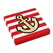 Amscan Servetten Anker Rood | Wit | Goud 33CM (16ST) Amscan Servetten Anker Rood | Wit | Goud 33CM (16ST)