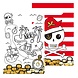 Amscan Piraten Uitdeelzakjes Papier 8ST Amscan Piraten Uitdeelzakjes Papier 8ST