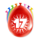Paperdreams Ballonnen 17 Jaar Party 30CM (8ST) Paperdreams Ballonnen 17 Jaar Party 30CM (8ST)