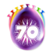 Paperdreams Ballonnen 70 Jaar Party 30CM (8ST) Paperdreams Ballonnen 70 Jaar Party 30CM (8ST)
