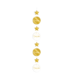 Paperdreams Hangslinger Congrats Wit | Goud 1.2M Paperdreams Hangslinger Congrats Wit | Goud 1.2M