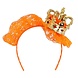 Boland Oranje Tiara met Goud Kroontje Boland Oranje Tiara met Goud Kroontje