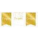 Paperdreams Slinger Congrats Wit | Goud 6M Paperdreams Slinger Congrats Wit | Goud 6M