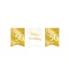 Paperdreams Slinger 50 Jaar Goud | Wit 6M Paperdreams Slinger 50 Jaar Goud | Wit 6M