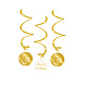 Paperdreams Hangdecoratie 18 Jaar Goud | Wit 3ST Paperdreams Hangdecoratie 18 Jaar Goud | Wit 3ST