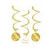 Paperdreams Hangdecoratie 40 Jaar Goud | Wit 3ST Paperdreams Hangdecoratie 40 Jaar Goud | Wit 3ST