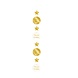 Paperdreams Hangslinger 30 Jaar Goud | Wit 1.2M Paperdreams Hangslinger 30 Jaar Goud | Wit 1.2M