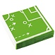 Amscan Servetten Voetbalveld Groen 33CM (20ST) Amscan Servetten Voetbalveld Groen 33CM (20ST)