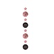 Paperdreams Hangslinger 80 Jaar Roze | Zwart 1.2M Paperdreams Hangslinger 80 Jaar Roze | Zwart 1.2M