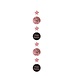 Paperdreams Hangslinger 40 Jaar Roze | Zwart 1.2M Paperdreams Hangslinger 40 Jaar Roze | Zwart 1.2M