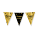 Paperdreams Vlaggenlijn Happy Birthday Classy Zwart | Goud 10M Paperdreams Vlaggenlijn Happy Birthday Classy Zwart | Goud 10M