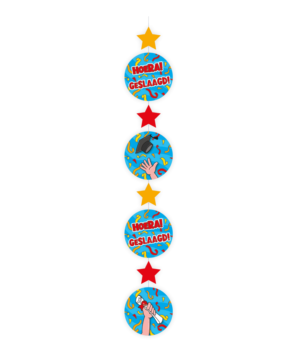 Hangslinger Geslaagd Cartoon 1.2M