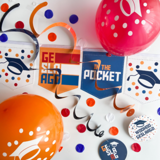 Geslaagd Versiering #In The Pocket!