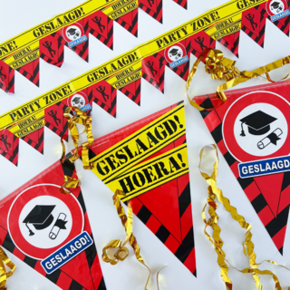 Geslaagd Verkeersbord Versiering
