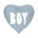 Folat Folieballon Hart It's a Boy Blue 45CM Folat Folieballon Hart It's a Boy Blue 45CM