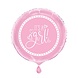 Unique Folieballon Rond It's a Girl Roze ⌀45CM Unique Folieballon Rond It's a Girl Roze ⌀45CM