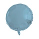Folat Folieballon Rond Pastel Blauw Metallic Mat ⌀45CM Folat Folieballon Rond Pastel Blauw Metallic Mat ⌀45CM