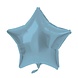 Folat Folieballon Stervormig Pastel Blauw Metallic Mat 48CM Folat Folieballon Stervormig Pastel Blauw Metallic Mat 48CM