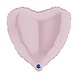 Grabo Balloons IT Folieballon Hartvormig Pastel Roze 45CM Grabo Balloons IT Folieballon Hartvormig Pastel Roze 45CM