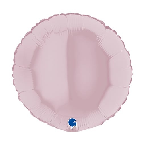 Folieballon Rond Pastel Roze ⌀45CM