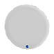 Grabo Balloons IT Folieballon Rond Satin Wit ⌀45CM Grabo Balloons IT Folieballon Rond Satin Wit ⌀45CM
