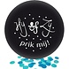 Grote Ballon Gender Reveal | Hij of Zij Prik Mij Blauw 60CM Grote Ballon Gender Reveal | Hij of Zij Prik Mij Blauw 60CM