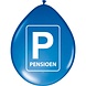 Folat Ballonnen Pensioen Parkeerbord 30CM (8ST) Folat Ballonnen Pensioen Parkeerbord 30CM (8ST)