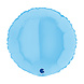 Grabo Balloons IT Folieballon Rond Mat Baby Blauw 46CM Grabo Balloons IT Folieballon Rond Mat Baby Blauw 46CM