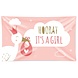 Gevel Vlag Hooray Its a Girl 90cm x 150cm Gevel Vlag Hooray Its a Girl 90cm x 150cm