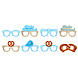 Folat Oktoberfest Brillen Papier 8ST Folat Oktoberfest Brillen Papier 8ST