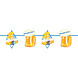 Folat Oktoberfest Slinger Bierpullen 10M Folat Oktoberfest Slinger Bierpullen 10M