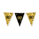 Paperdreams Vlaggenlijn 90 Jaar Classy Party Zwart | Goud 10M Paperdreams Vlaggenlijn 90 Jaar Classy Party Zwart | Goud 10M