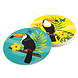 Boland Bierviltjes Toekan ⌀10CM (6ST) Boland Bierviltjes Toekan ⌀10CM (6ST)