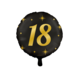Paperdreams Folieballon 18 Jaar Zwart | Goud 46CM Paperdreams Folieballon 18 Jaar Zwart | Goud 46CM