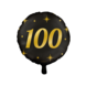 Paperdreams Folieballon 100 Jaar Zwart | Goud 46CM Paperdreams Folieballon 100 Jaar Zwart | Goud 46CM