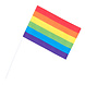 Boland Papieren Zwaaivlaggetjes Regenboog 6ST Boland Papieren Zwaaivlaggetjes Regenboog 6ST