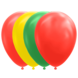 We Fiesta Party Ballonnen Rood | Geel | Groen 30CM (10ST) We Fiesta Party Ballonnen Rood | Geel | Groen 30CM (10ST)