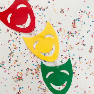 Brandvertragende Carnaval Versiering