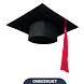 Party Love NL Premium Afstudeerhoedje U.S.A. Original 29cm x 29cm Rode Tassel Party Love NL Premium Afstudeerhoedje U.S.A. Original 29cm x 29cm Rode Tassel