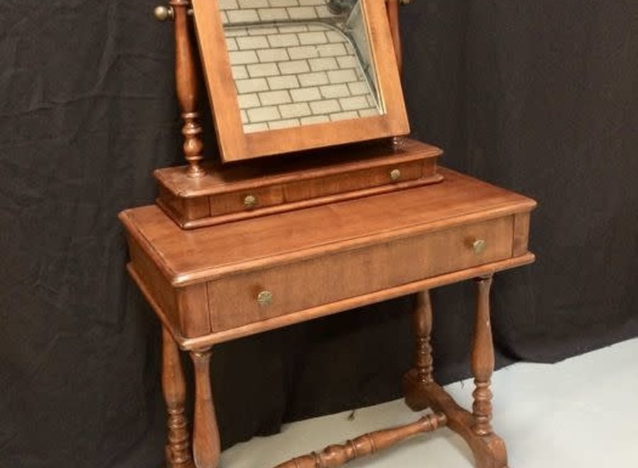 Victorian mahogany dressing table.