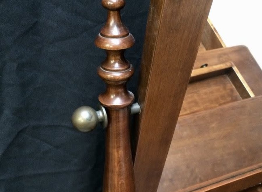 Victorian mahogany dressing table.